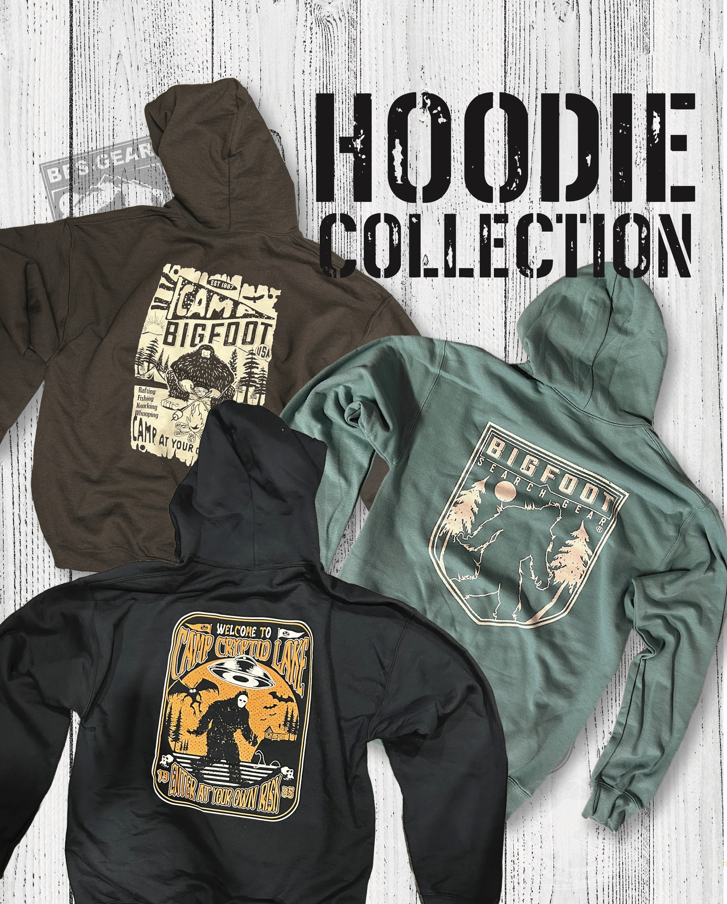 BIGFOOT HOODIE COLLECTION – BIGFOOT SEARCH GEAR