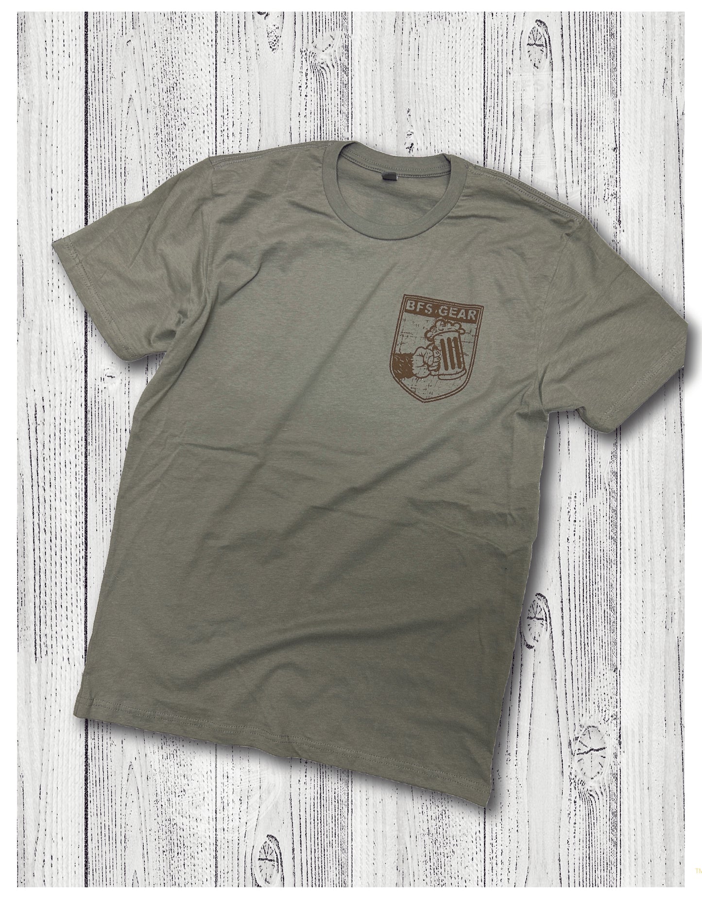 I Drink With Bigfoot T-Shirt