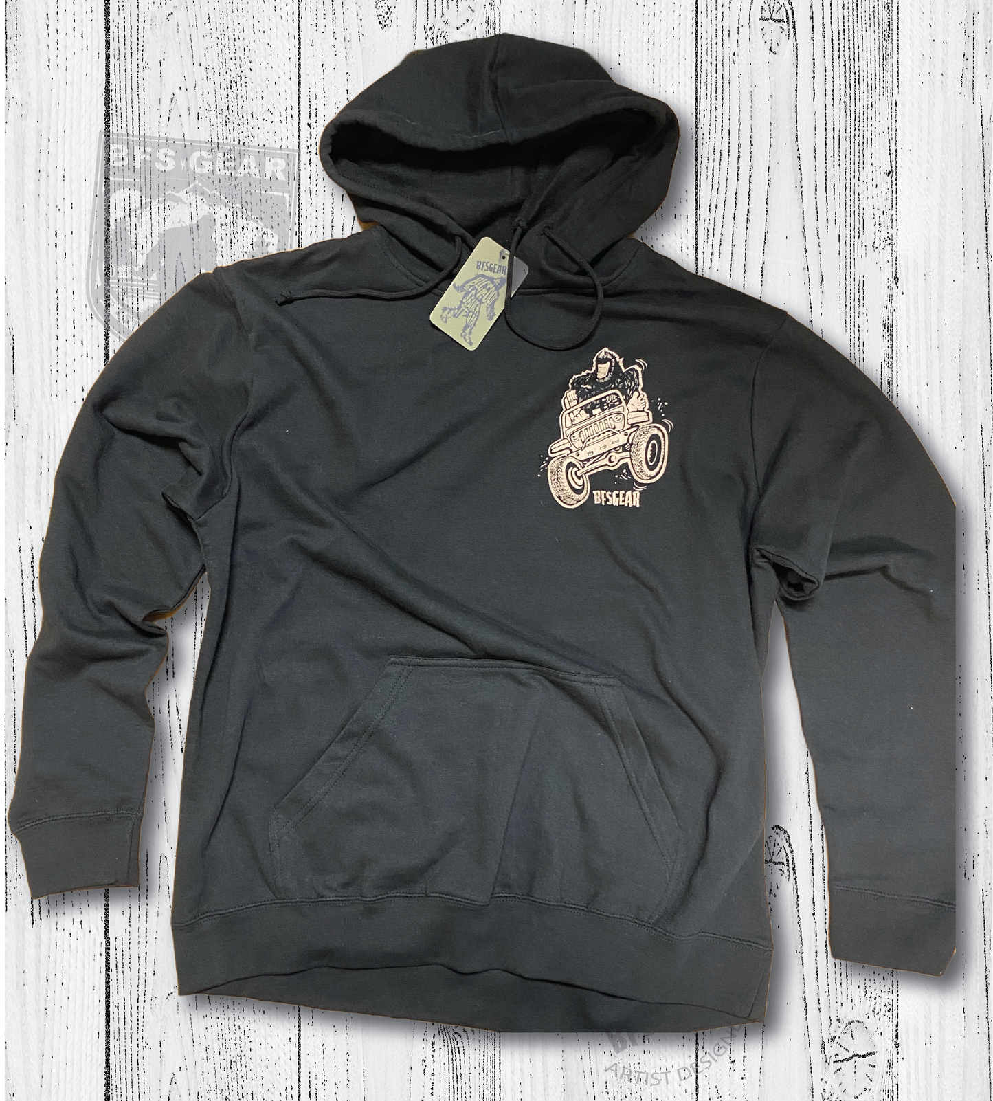 Drive It Like You Stole It Black Pullover Hoodie
