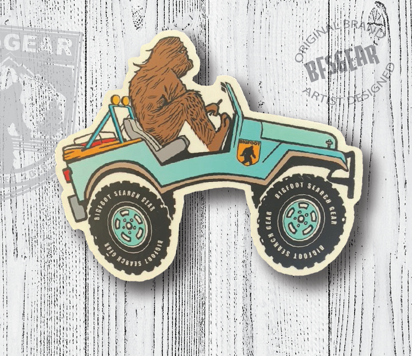 Bigfoot Offroad Sticker