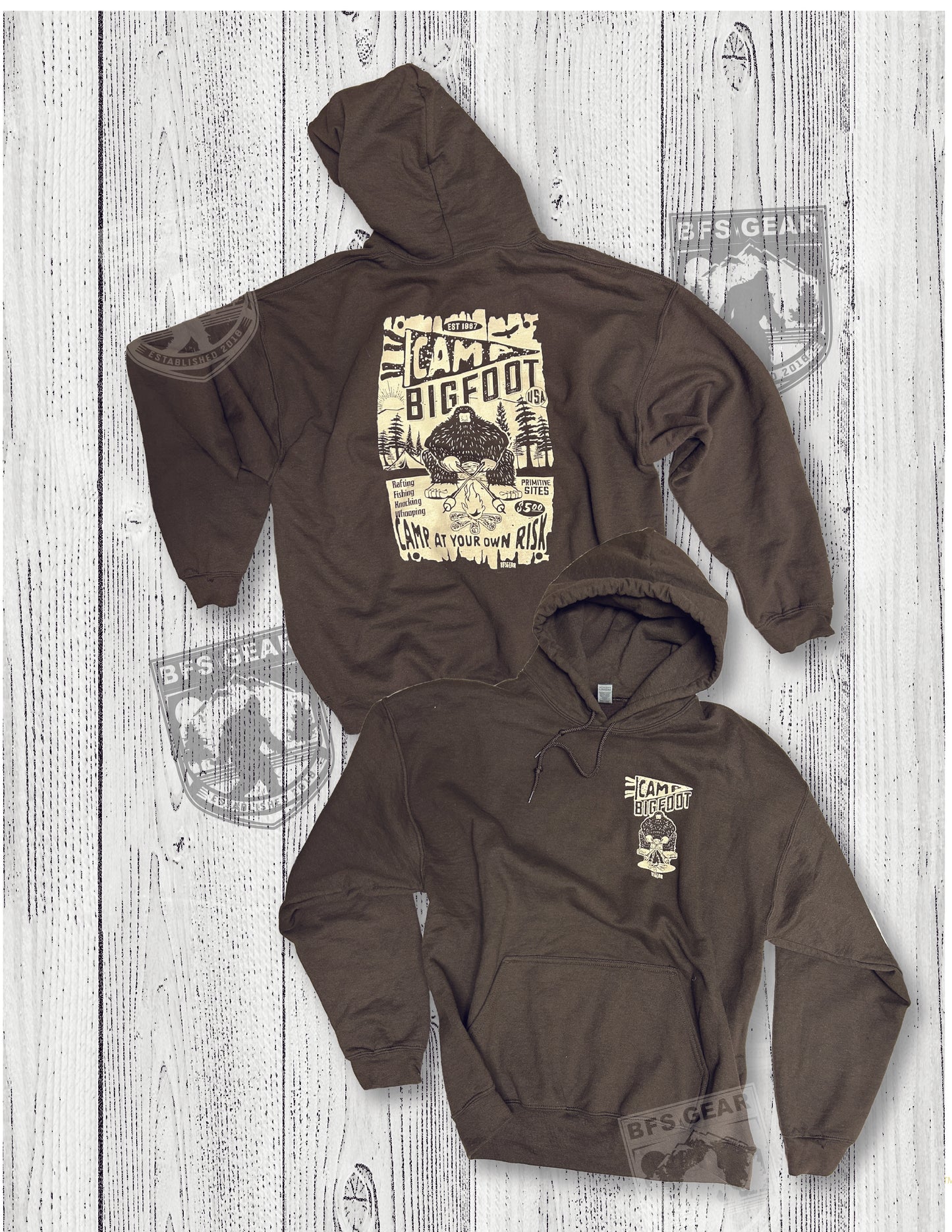Camp Bigfoot Pullover Hoodie