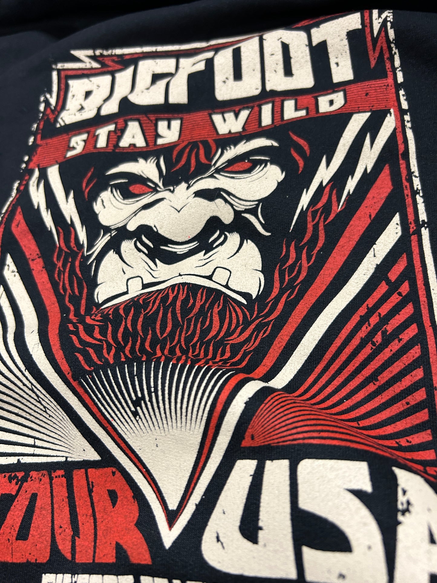 Bigfoot Stay Wild Tour Hoodie