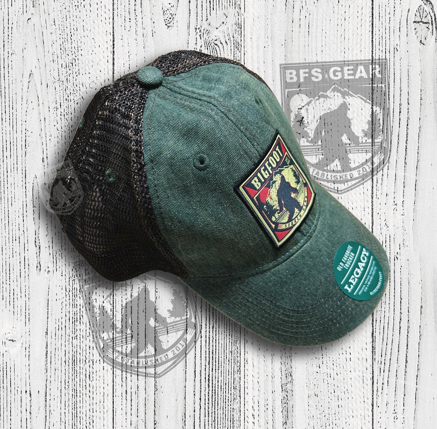 Bigfoot Search Gear Legacy Trucker Hat