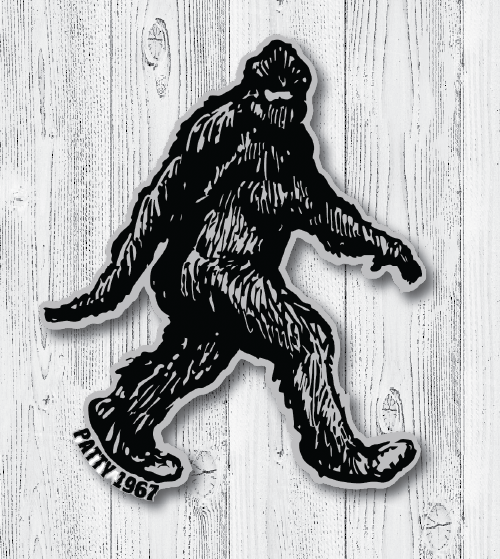 1967 Bigfoot Bluff Creek Sticker
