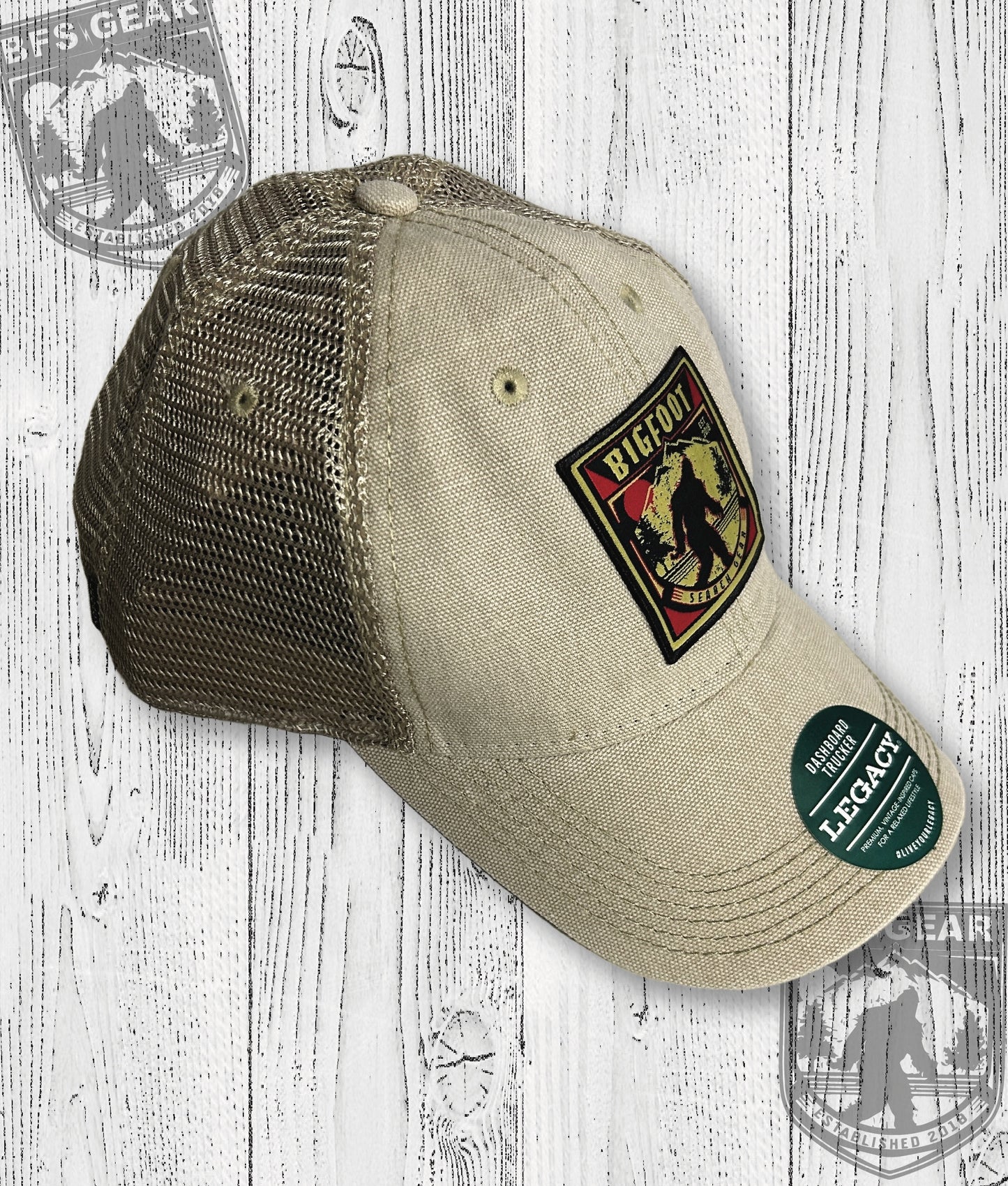 Bigfoot Search Gear Legacy Trucker Hat