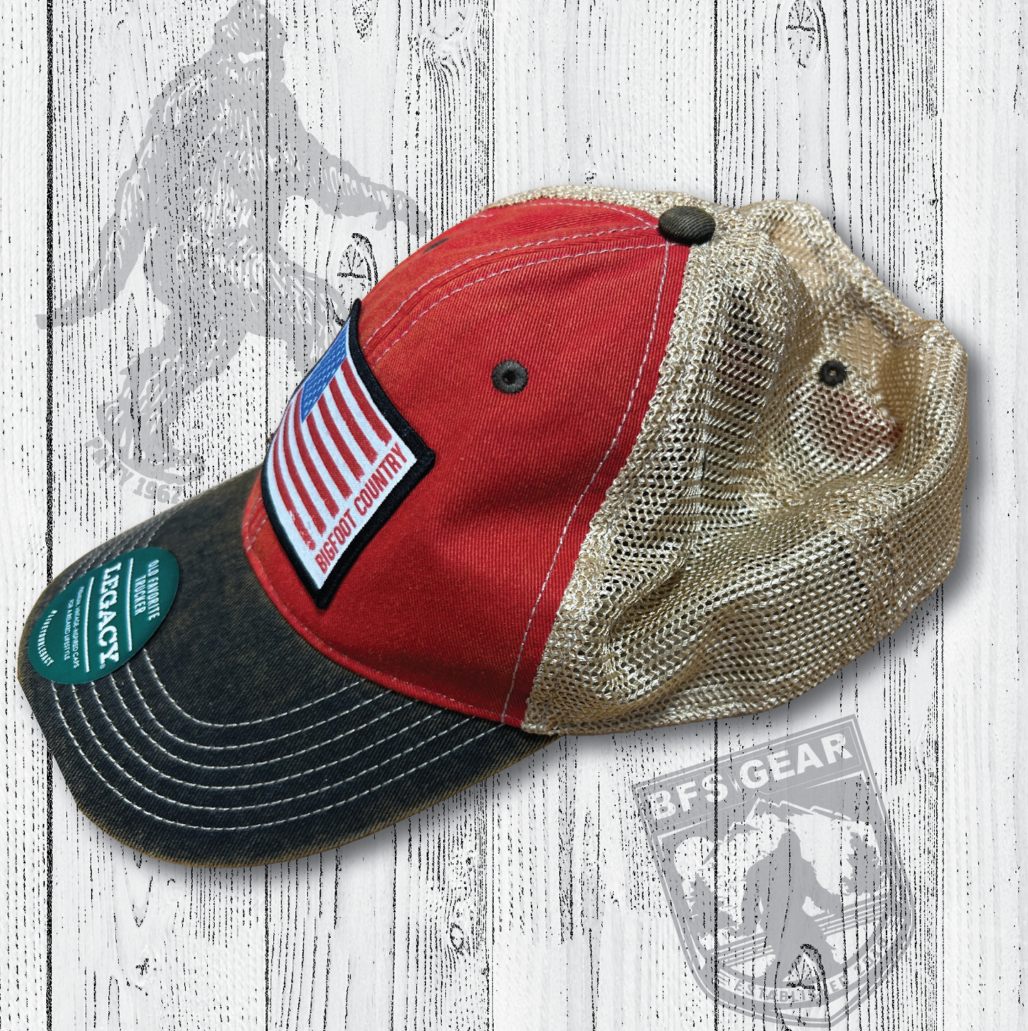 Bigfoot Search Gear Legacy Trucker Hat