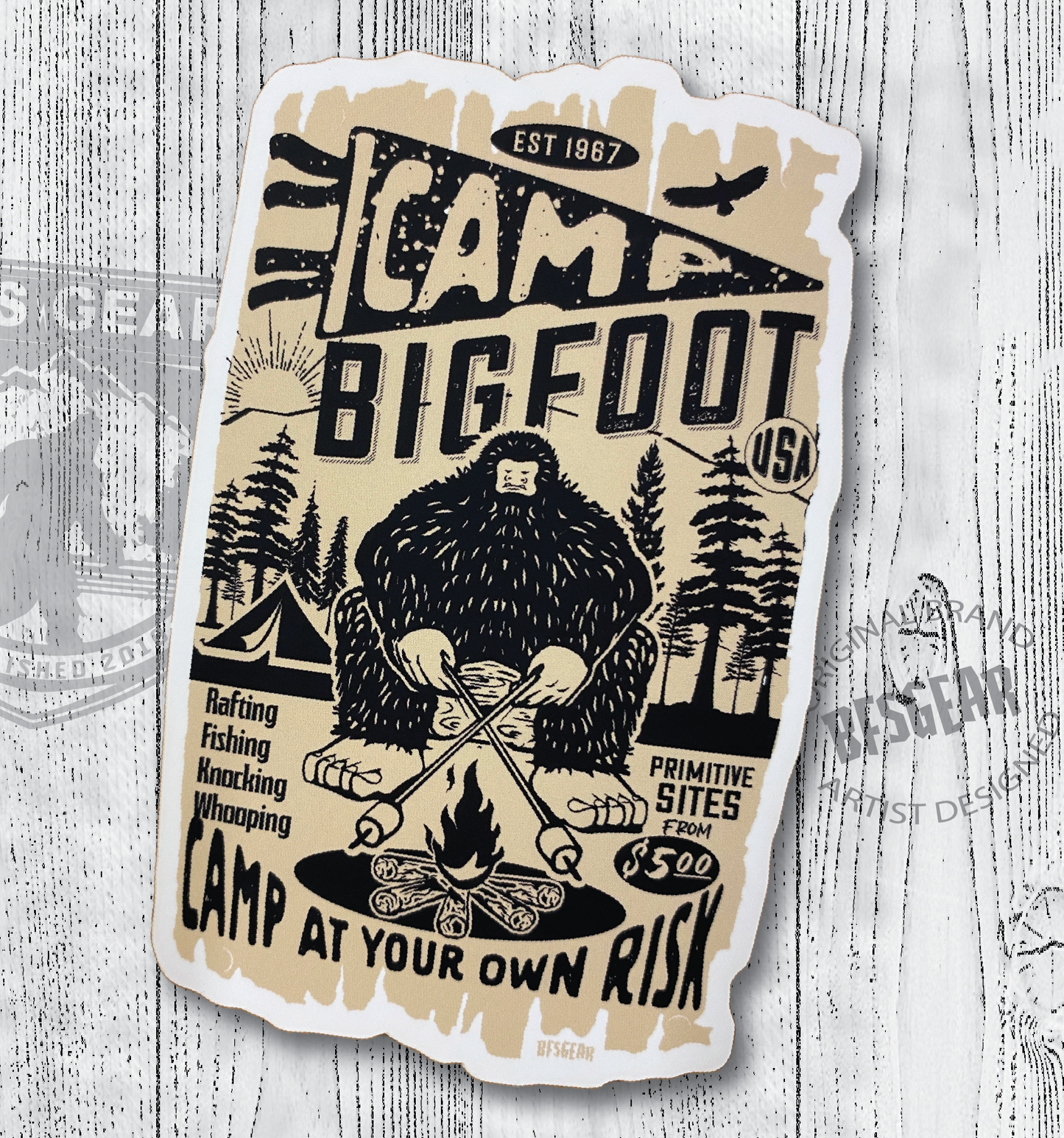 CAMP BIGFOOT STICKER