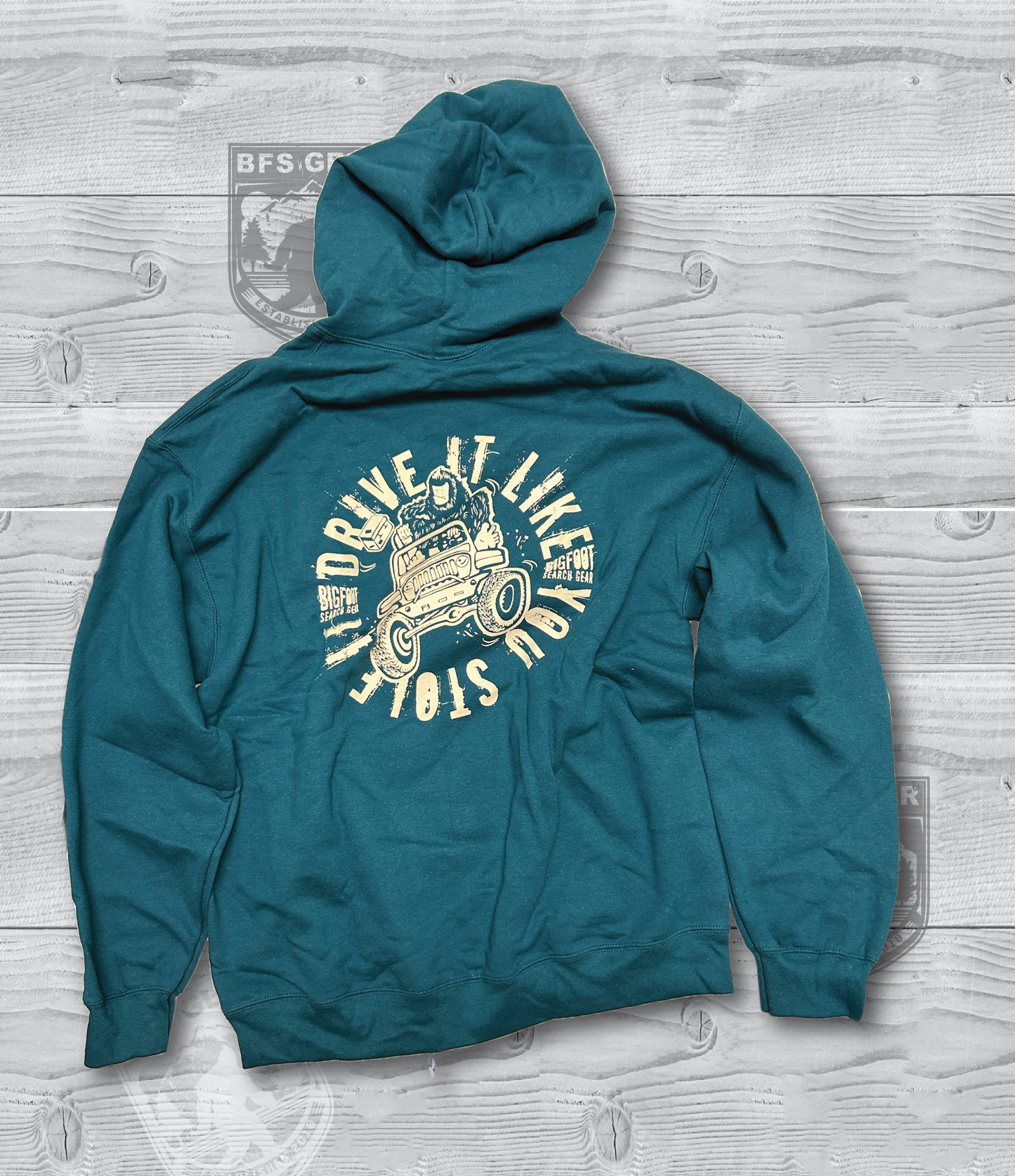 Drive It Like You Stole It Aquatic Pullover Hoodie