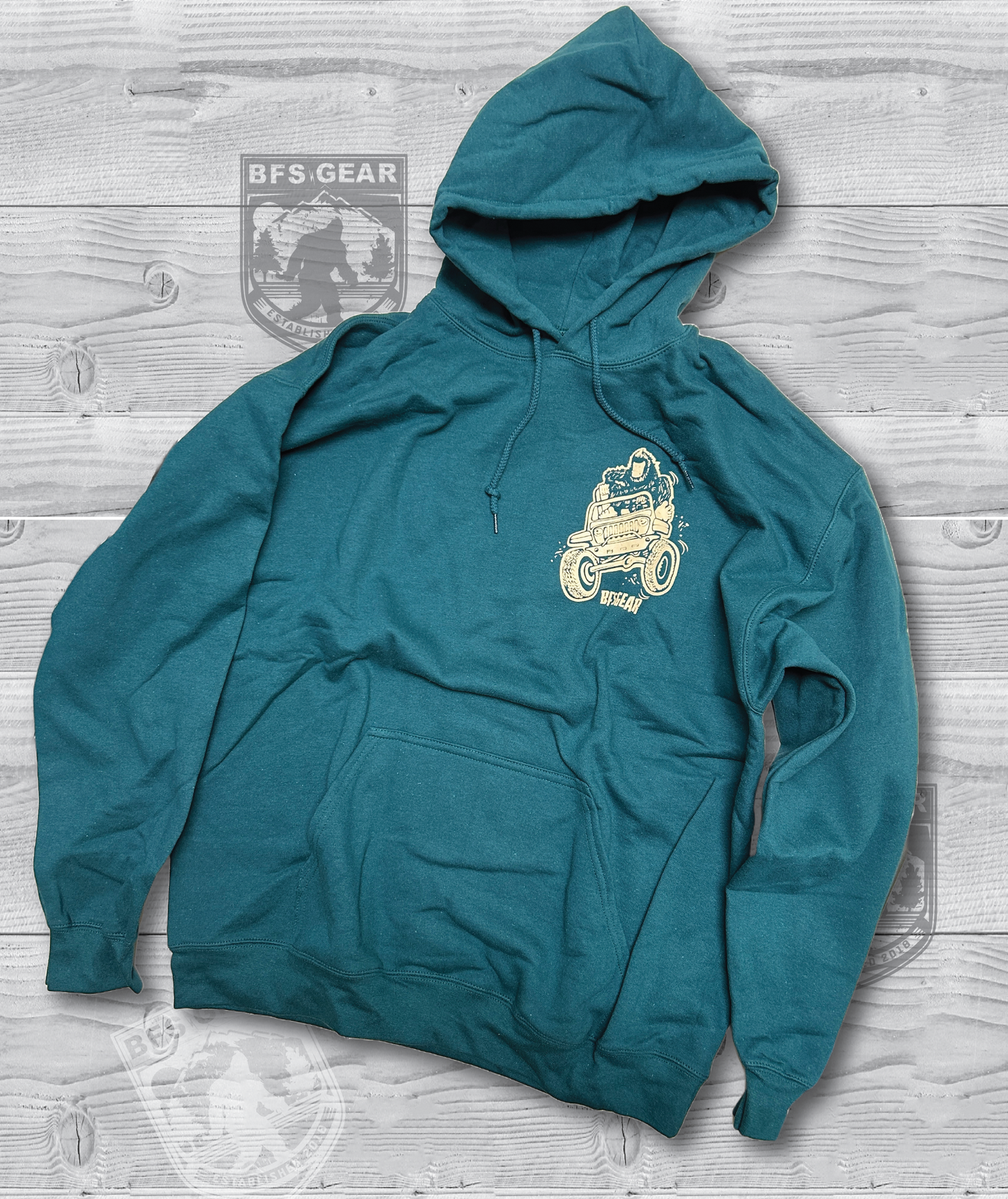 Drive It Like You Stole It Aquatic Pullover Hoodie