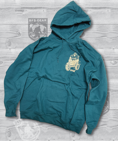 Drive It Like You Stole It Aquatic Pullover Hoodie