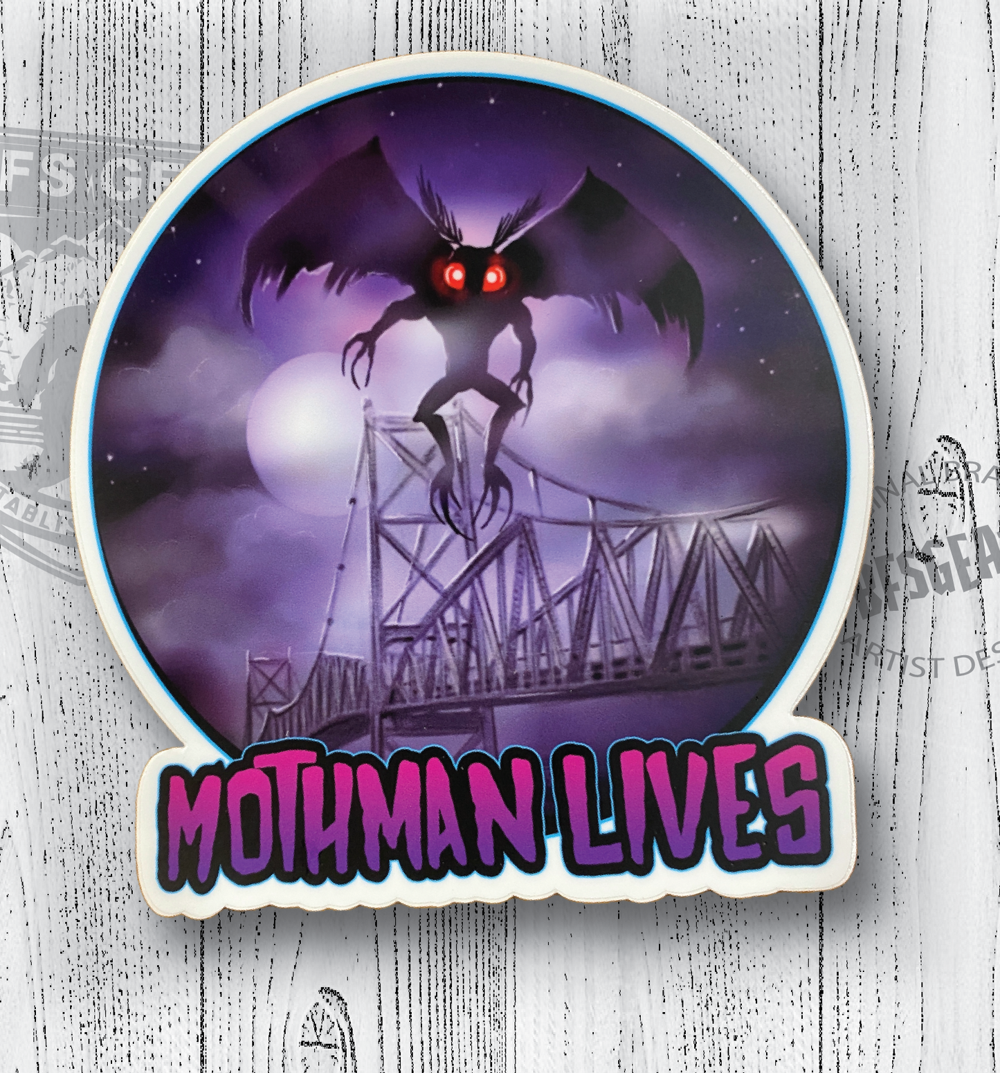 MOTHMAN STICKER