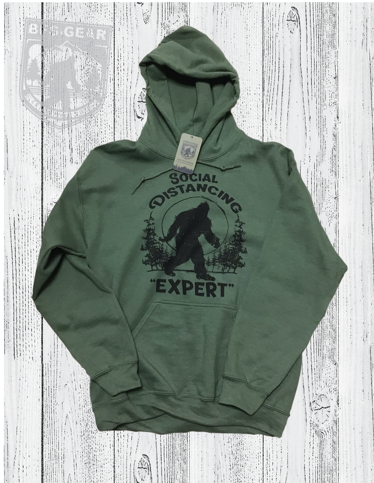 Social Distancing Expert Pullover Hoodie