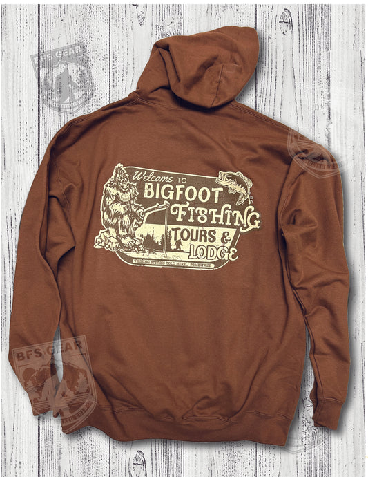 Bigfoot Fishing Tours & Lodge Pullover Hoodie