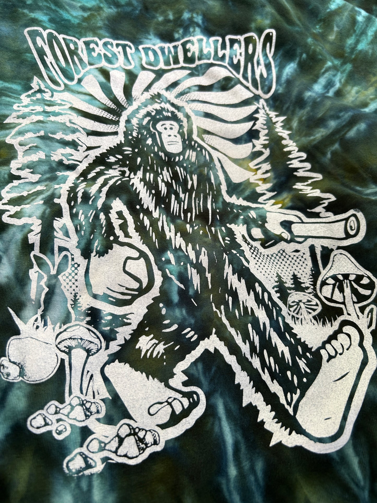 Forest Dwellers Tie Dye Shirt