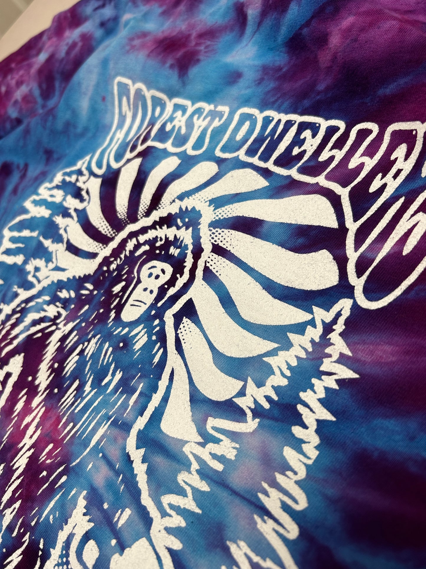 Forest Dwellers Tie Dye Pocket T-Shirt