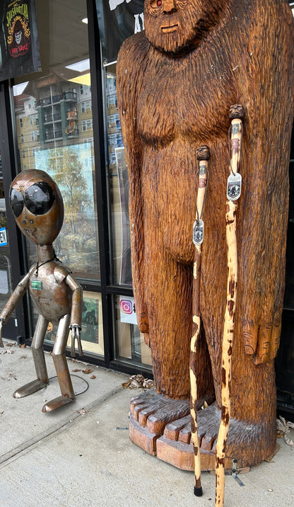 PREORDER Bigfoot Hiking Stick - Head Topper