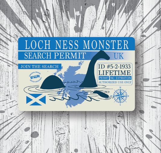 Loch Ness Monster Permit
