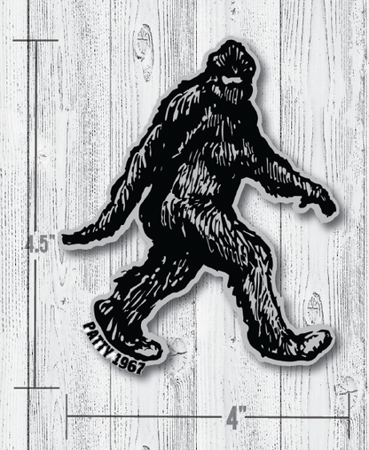 1967 Bigfoot Bluff Creek Sticker