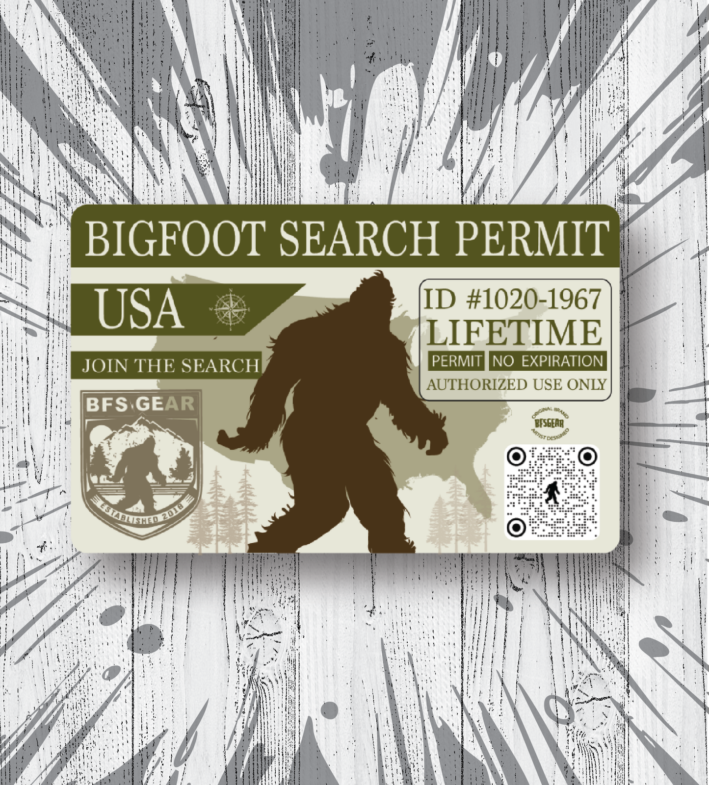 Bigfoot Permit