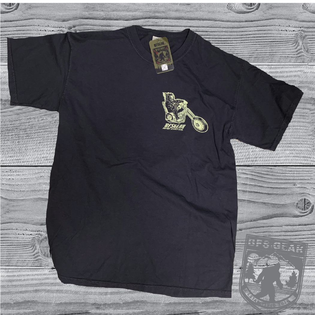Bigfoot Lives On - Black T-Shirt