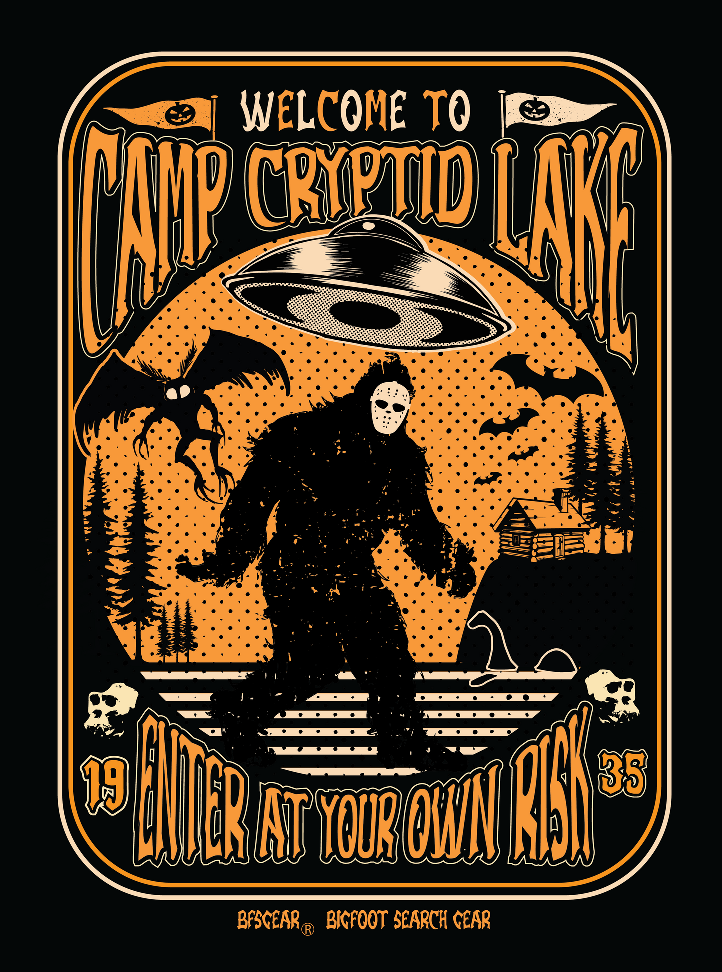 Camp Cryptid Lake T-Shirt