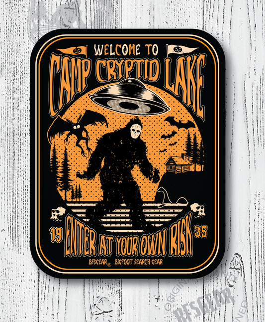 Camp Cryptid Lake Sticker