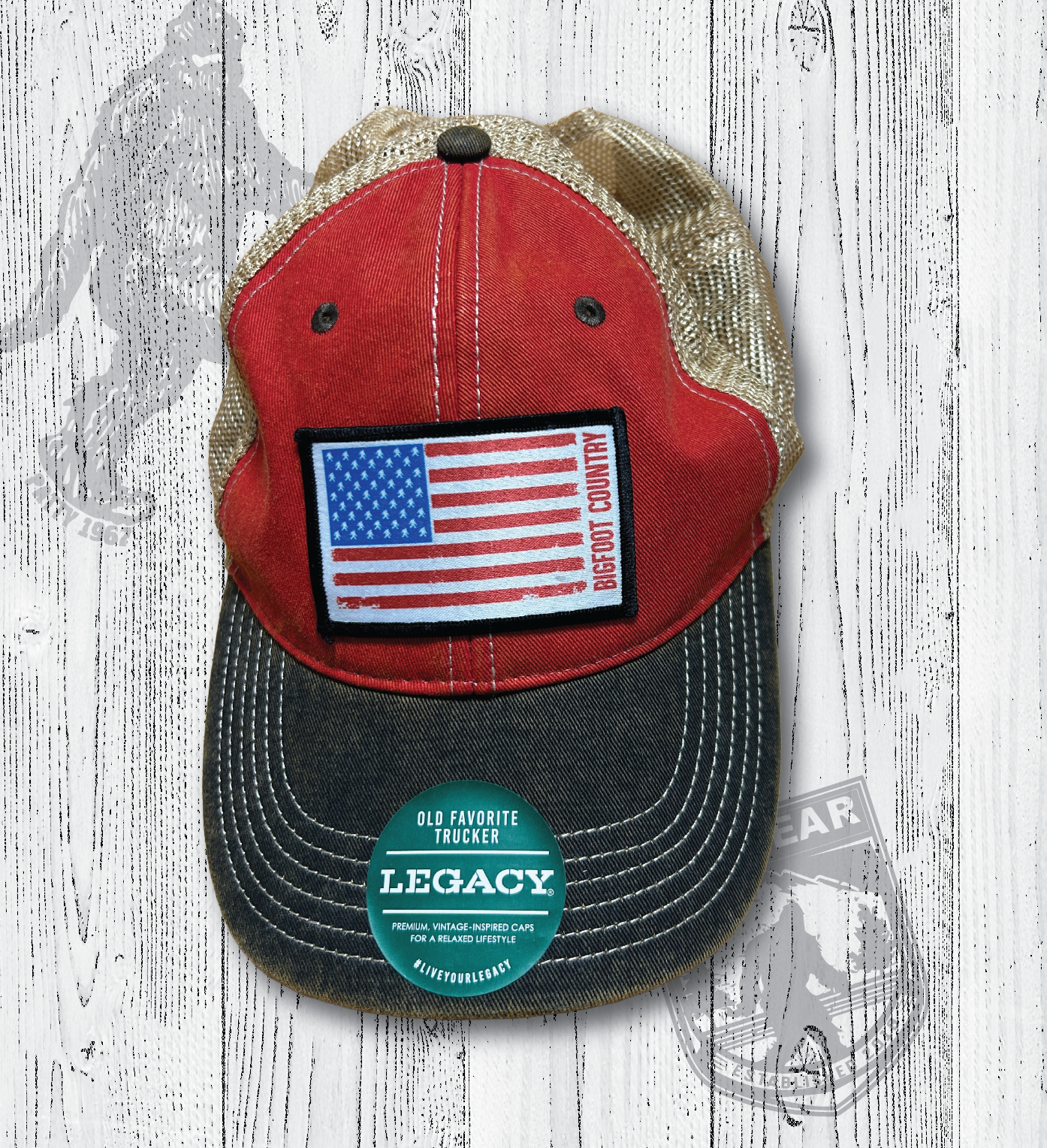Bigfoot Search Gear Legacy Trucker Hat