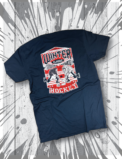 Bigfoot vs Yeti Winter Classic T-Shirt
