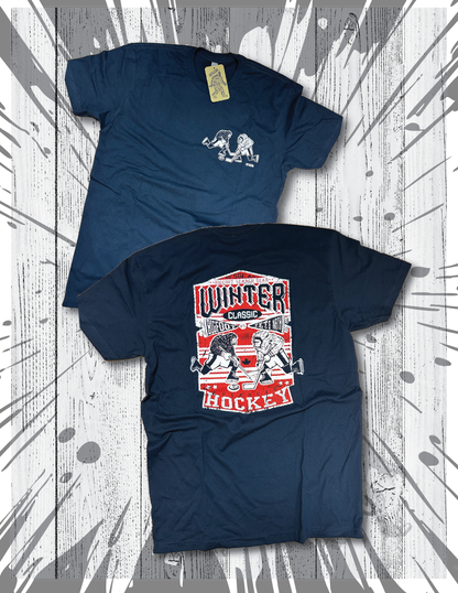 Bigfoot vs Yeti Winter Classic T-Shirt