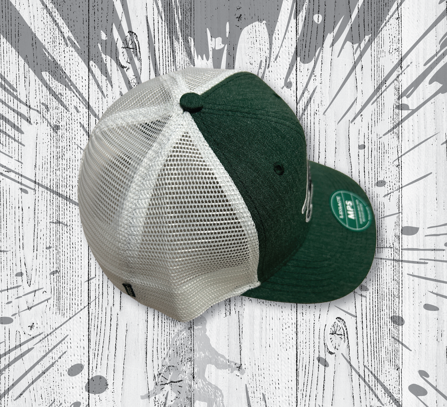 1967 Bigfoot Bluff Creek Legacy Trucker Hat - Green