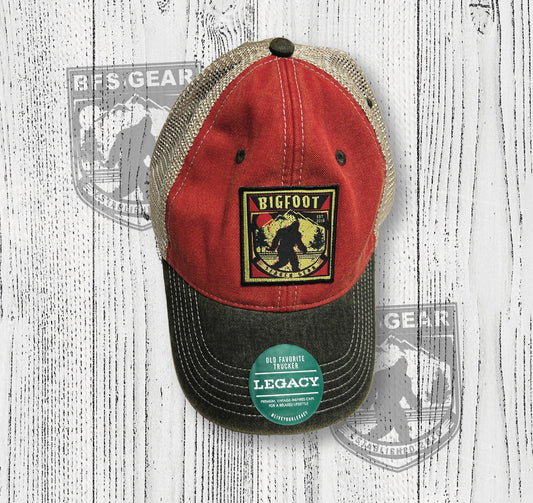 Bigfoot Search Gear Tricolor Legacy Trucker Hat