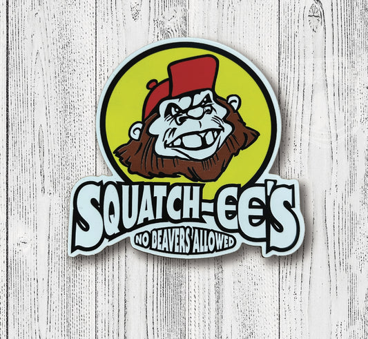 Squatch-ee's Sticker
