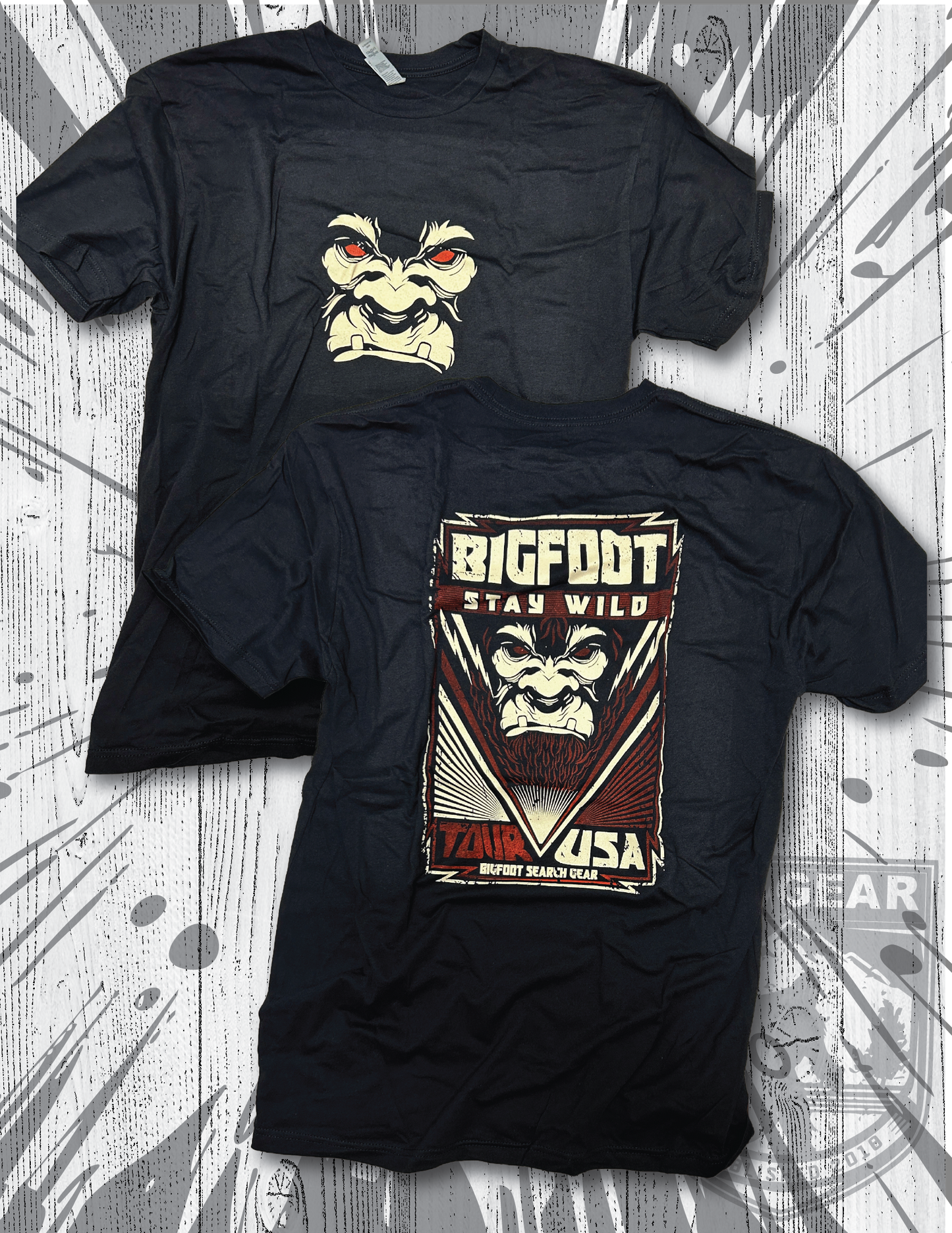 Bigfoot Stay Wild Tour T-Shirt