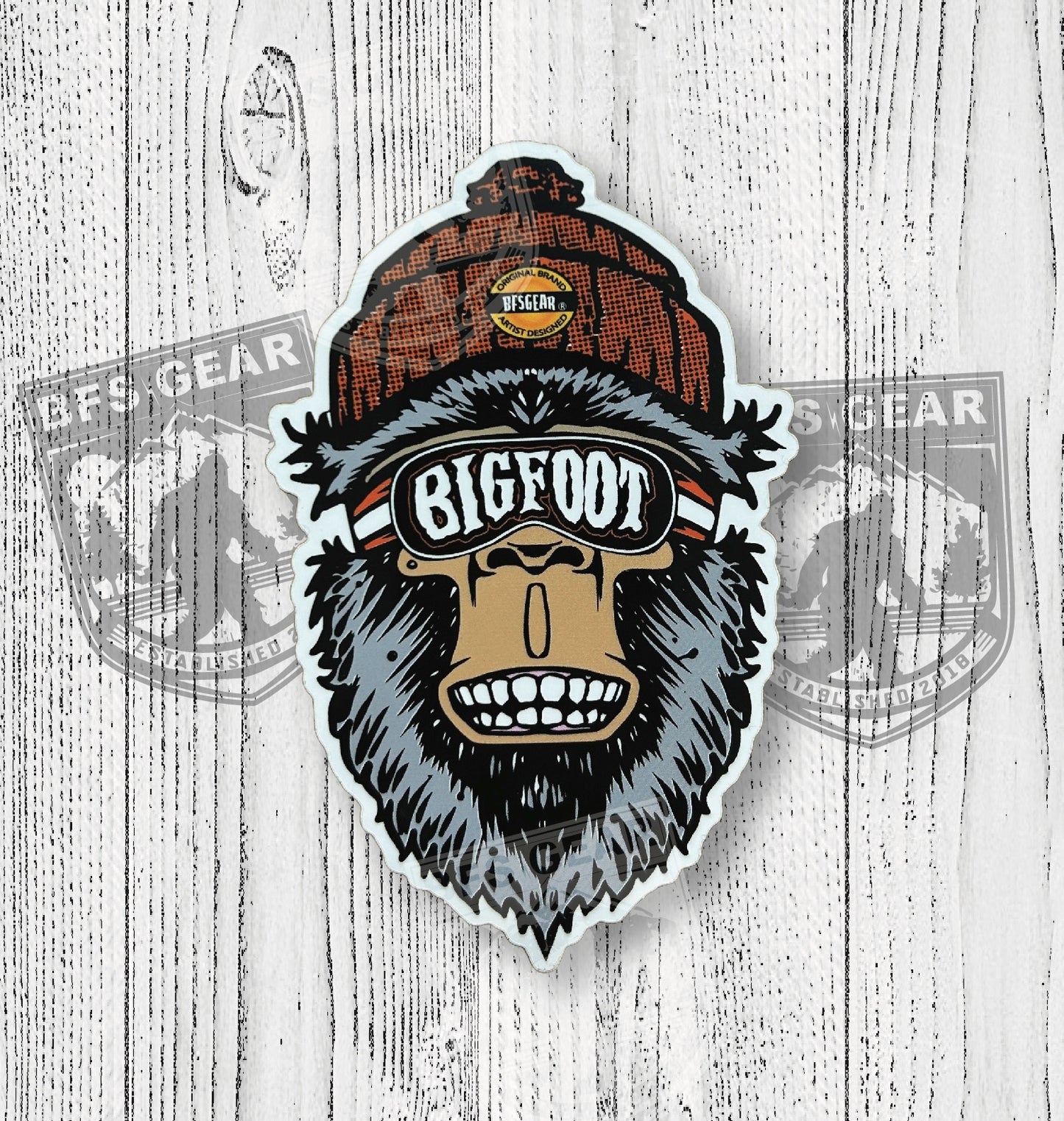 Winter Yeti Sticker
